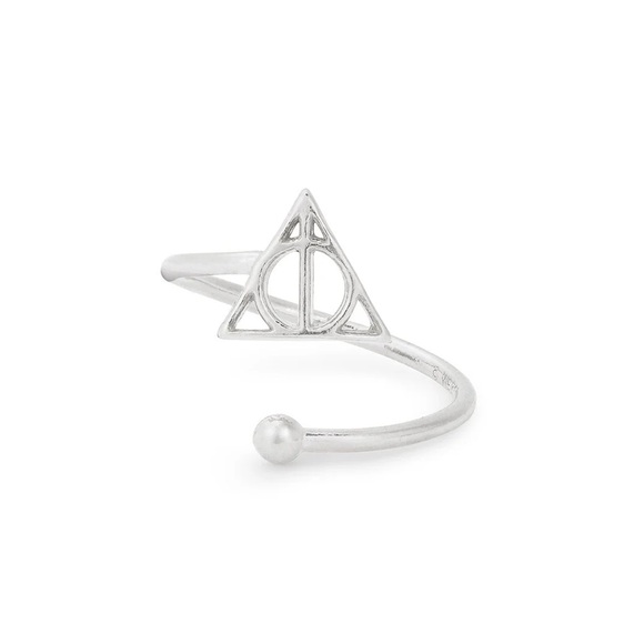 Alex and Ani Deathly Hallows Ring - Picture 1 of 6